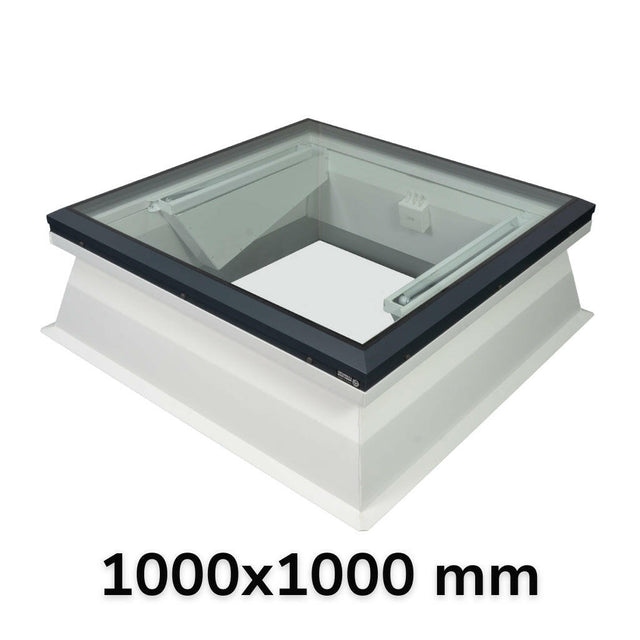 1000 x 1000 mm Brett Martin Flat Glass Access Hatch.