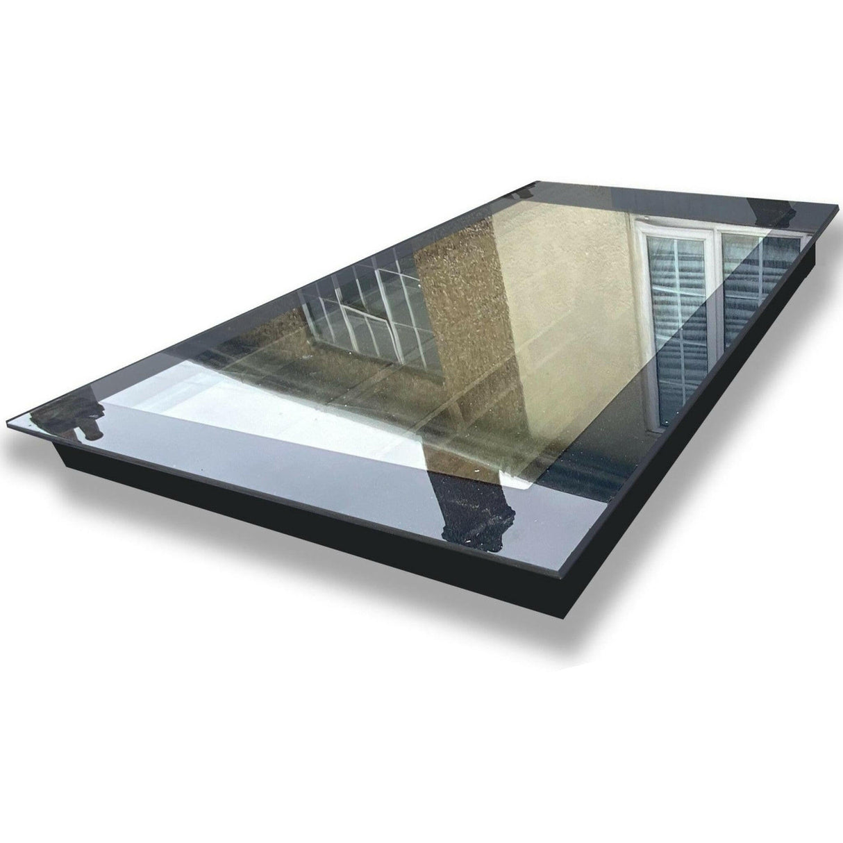 1000 x 2000 mm LD Frameless Triple Glazed Flat Roof Skylight.