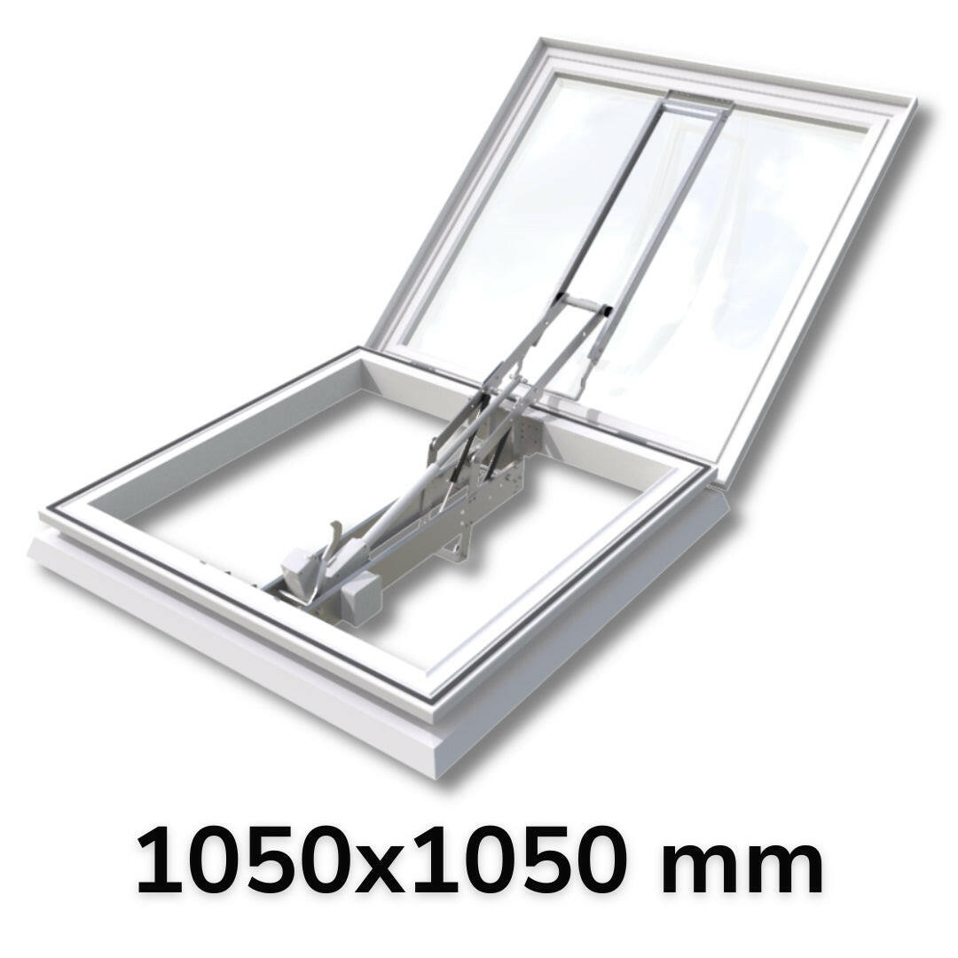 1050 x 1050 mm Smoke Vent Rooflight by Mardome.