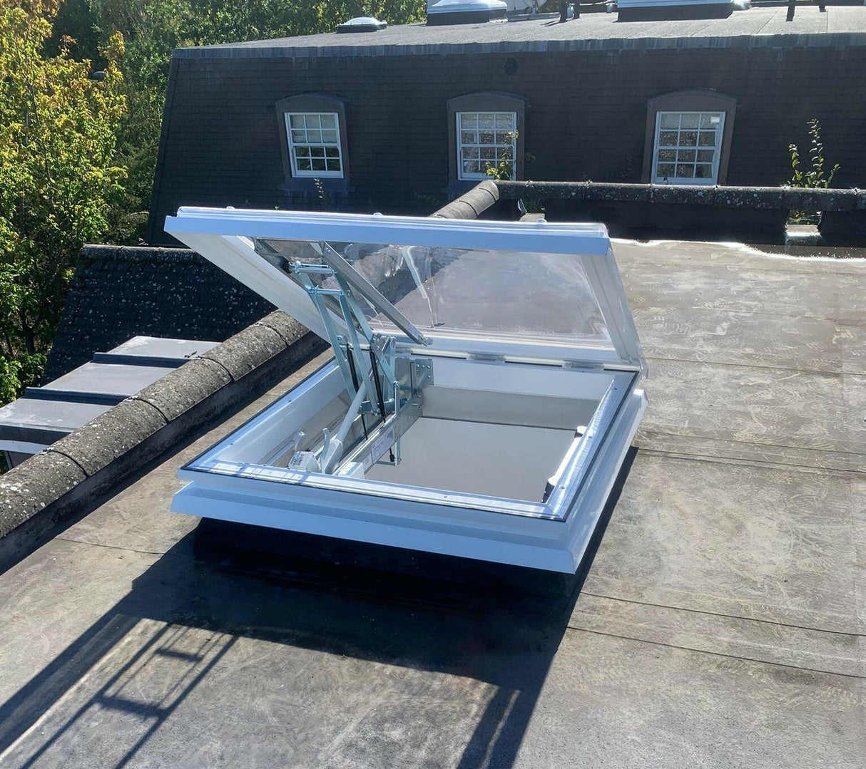 1800 x 1800 mm Smoke Vent Rooflight by Mardome.