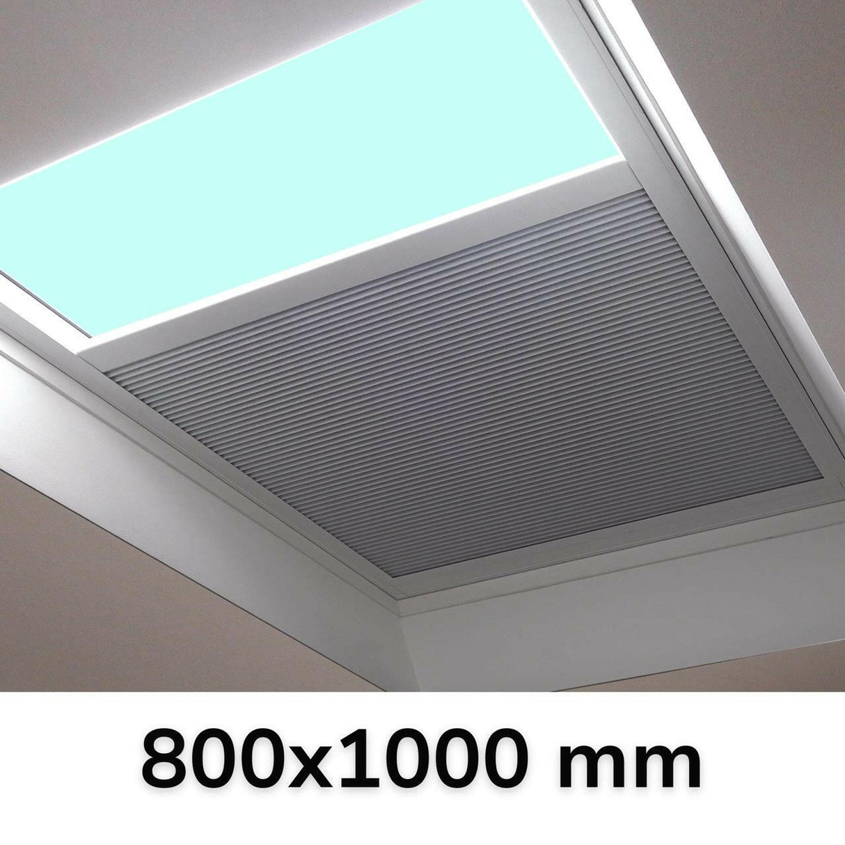 800 x 1000 mm LD Electric Blinds for Flat / Pitched Roof Skylights & Roof Lanterns.