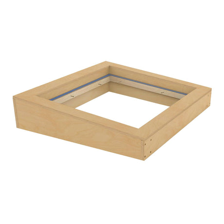 1500 x 1500 mm Insulated Upstand for Flat Roof Skylight.