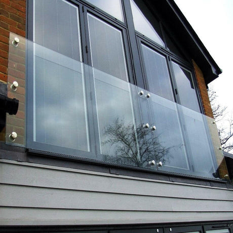 2300 x 1100 mm LD Toughened Laminated Glass Juliet Balcony.
