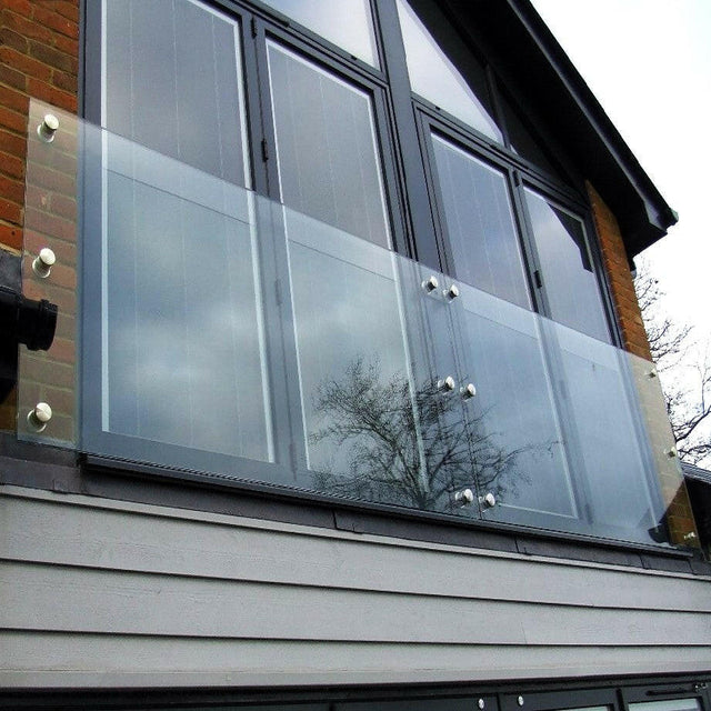 2300 x 1100 mm LD Toughened Laminated Glass Juliet Balcony.