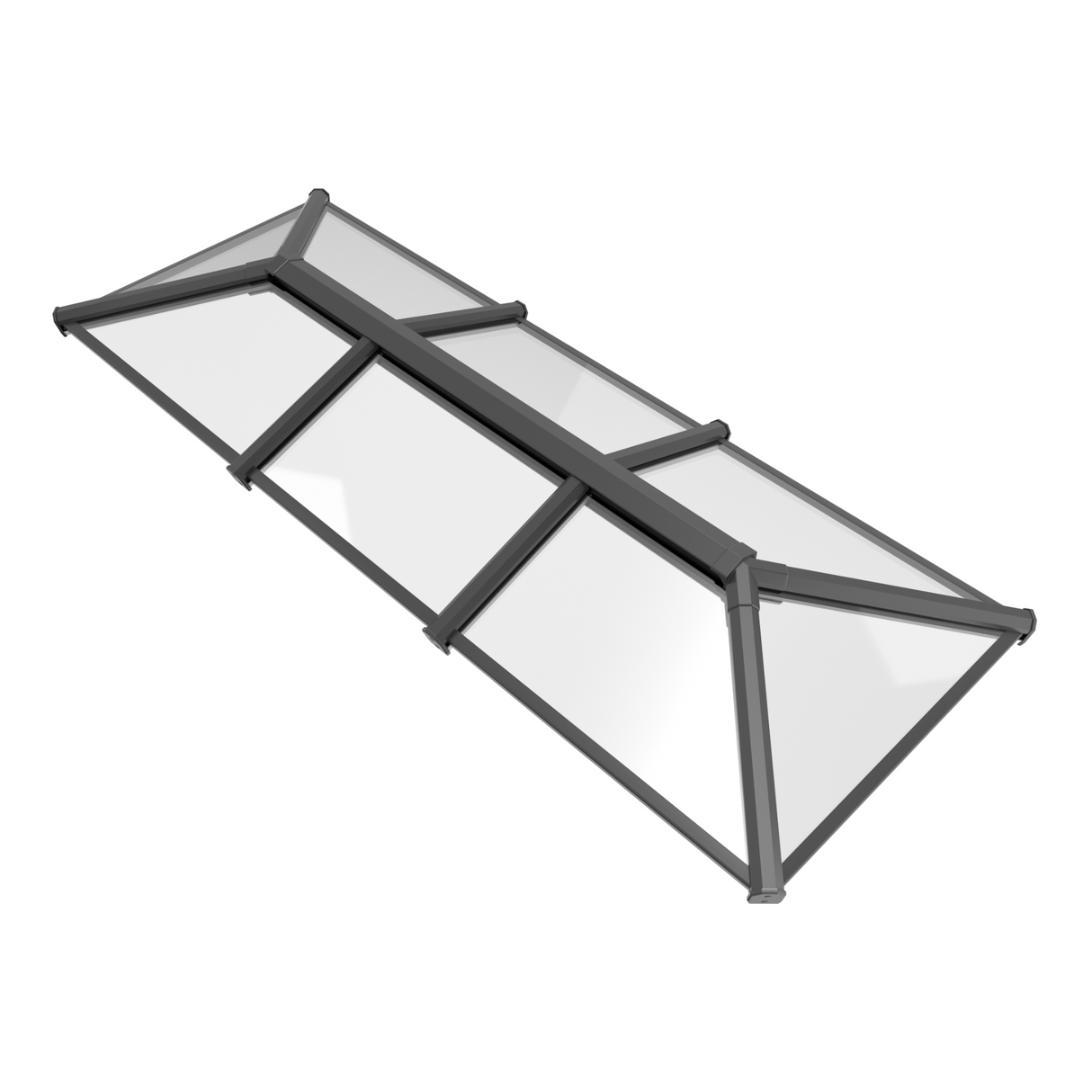 1500 x 4000 mm Stratus Aluminium Roof Lantern Style 3 (Traditional).