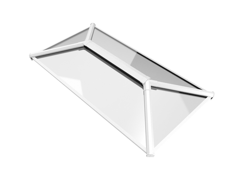 1000 x 2000 mm Stratus Aluminium Roof Lantern Style 1 (Contemporary).