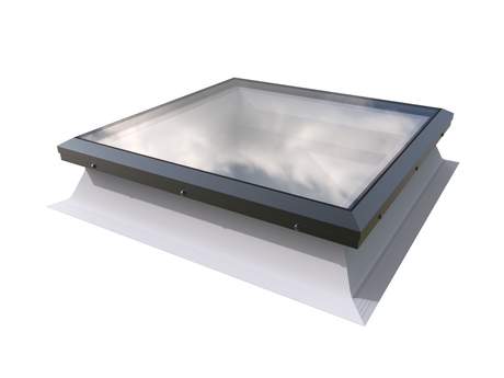 600 x 600 mm Brett Martin Manual Opening Flat Roof Skylight.