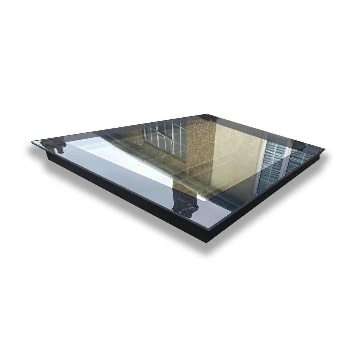 1200 x 2000 mm LD Frameless Triple Glazed Flat Roof Skylight.