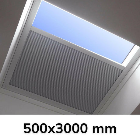 500 x 3000 mm LD Manual Blinds for Flat / Pitched Roof Skylights & Roof Lanterns.
