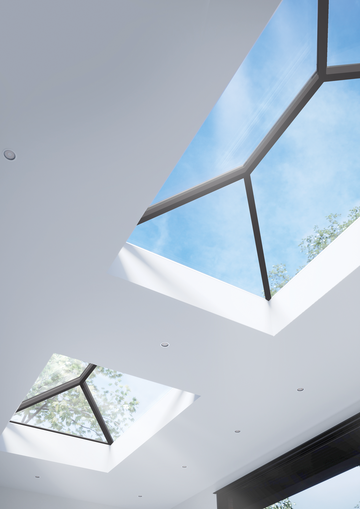 1800 x 2700 mm Brett Martin Contemporary Roof Lantern.