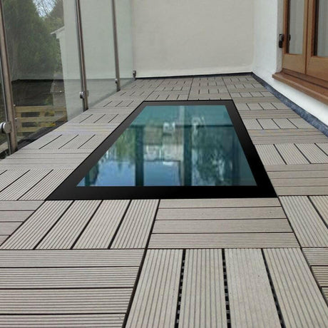 1200 x 1800 mm Framed Walk-on Skylight.