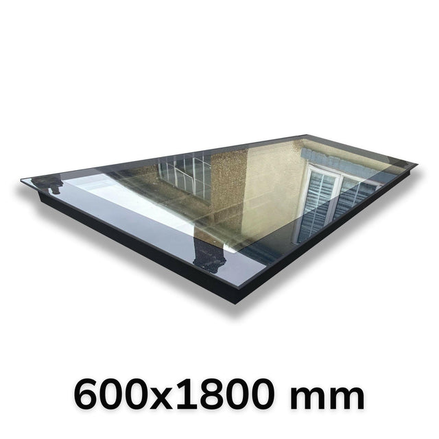 600 x 1800 mm LD Frameless Triple Glazed Flat Roof Skylight.