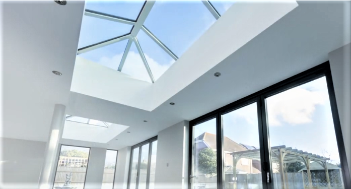 2500 x 3750 mm Stratus Aluminium Roof Lantern Style 5 (Traditional).