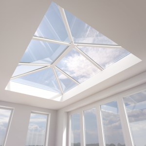 750 x 3500 mm Stratus Aluminium Roof Lantern Style 3 (Traditional).