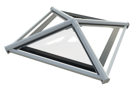 1500 x 1500 mm Stratus Aluminium Roof Lantern Style 8 (Pyramid).