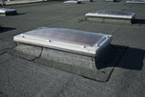 1200 x 1200 mm Polycarbonate Fixed Dome Rooflight by Mardome Trade.