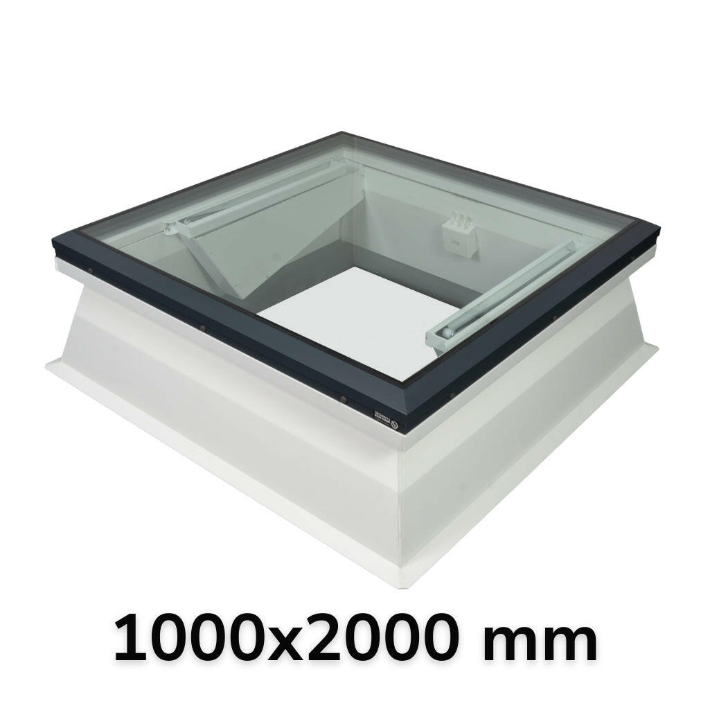 1000 x 2000 mm Brett Martin Flat Glass Access Hatch.