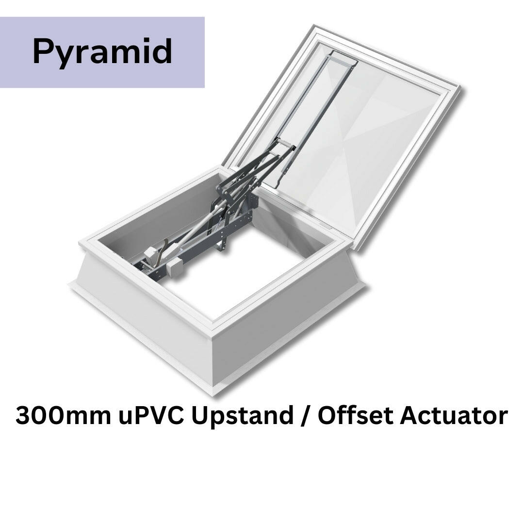 1350 x 1500 mm Smoke Vent Rooflight by Mardome.