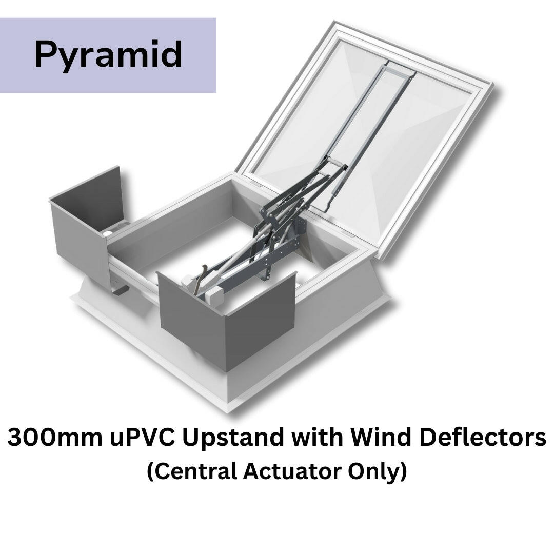 1050 x 1050 mm Smoke Vent Rooflight by Mardome.
