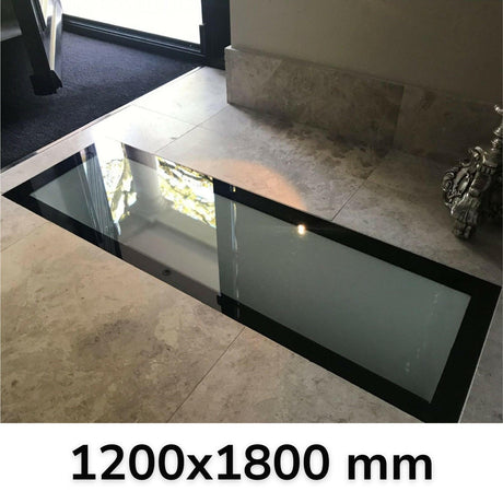 1200 x 1800 mm Frameless Walk-on Skylight.