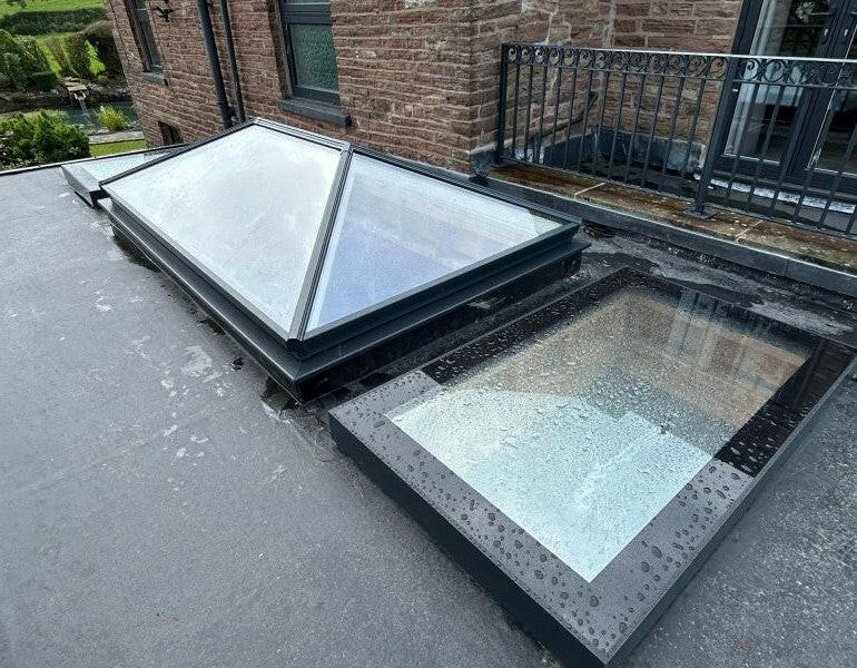 1000 x 2000 mm LD Framed Pitched Roof Skylight.