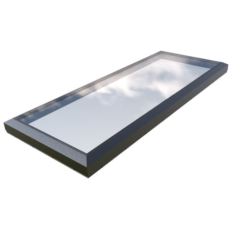 100 x 250 cm Vast enkel modulair daklicht (Premium assortiment)