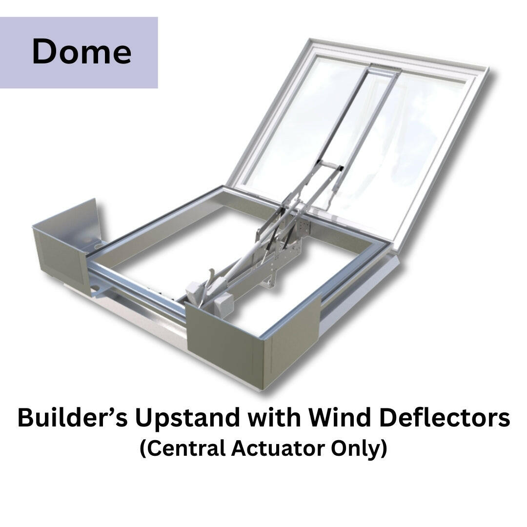 1200 x 1650 mm Smoke Vent Rooflight by Mardome.