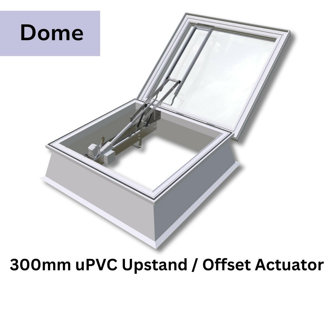 1350 x 1500 mm Smoke Vent Rooflight by Mardome.