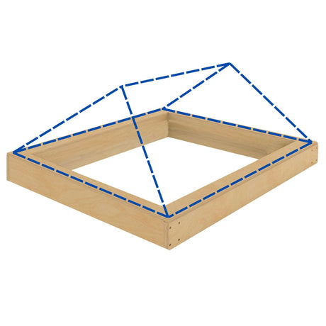 1000 x 2000 mm Insulated Upstand for Roof Lantern.