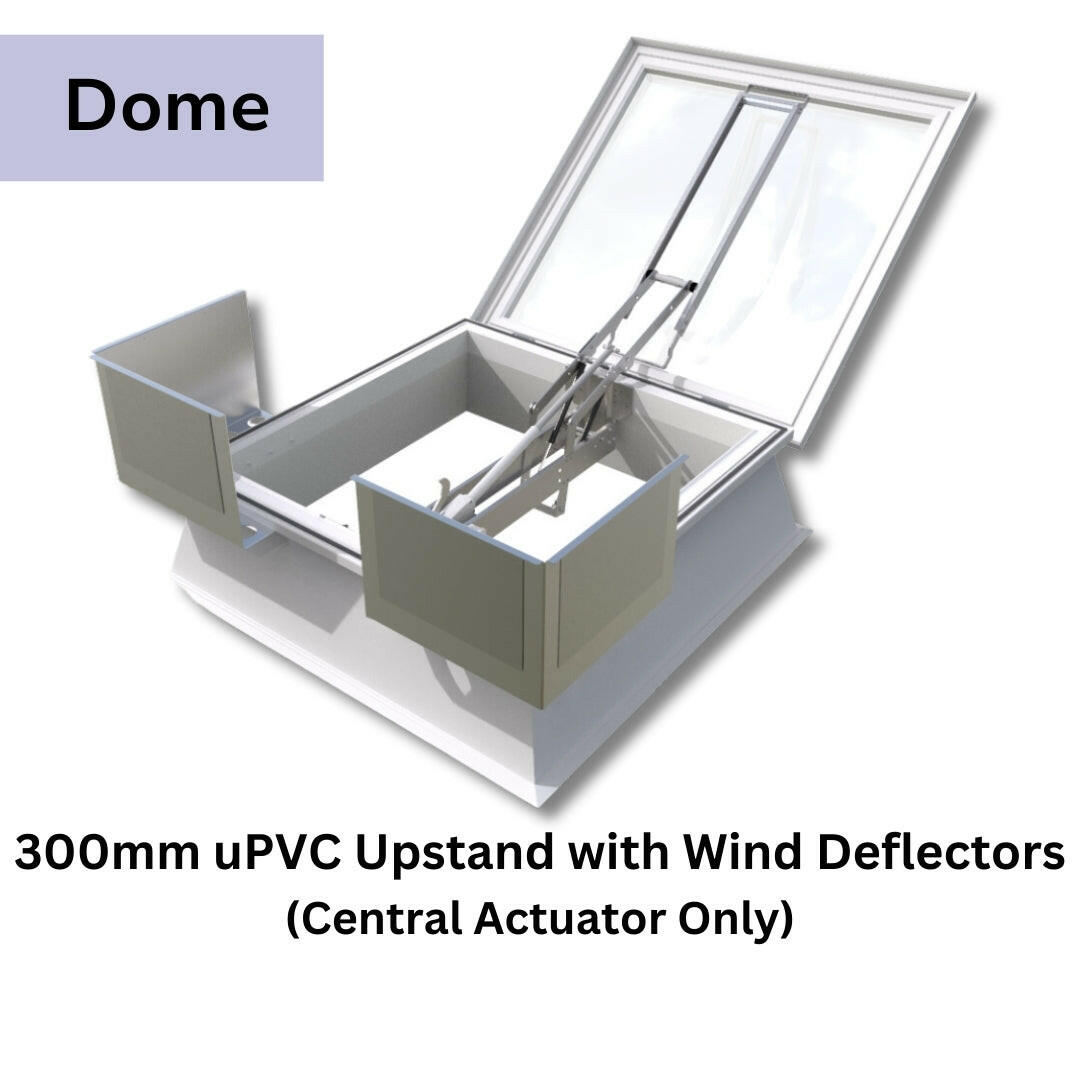 1200 x 1650 mm Smoke Vent Rooflight by Mardome.
