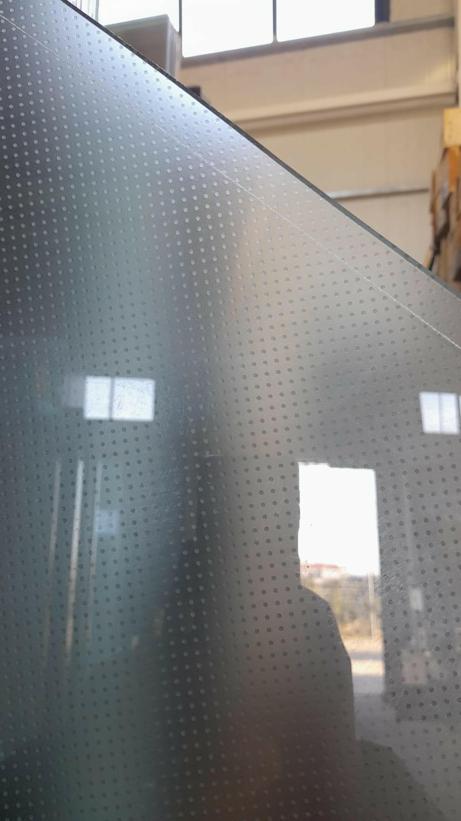 400 x 400 mm Frameless Walk-on Skylight.