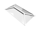 1200 x 2000 mm Stratus Aluminium Roof Lantern Style 1 (Contemporary).