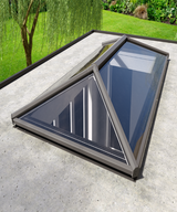 1200 x 2000 mm Stratus Aluminium Roof Lantern Style 1 (Contemporary).