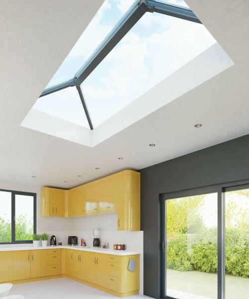 1200 x 2000 mm Stratus Aluminium Roof Lantern Style 1 (Contemporary).