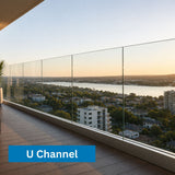 Custom Size Glass Balustrade's