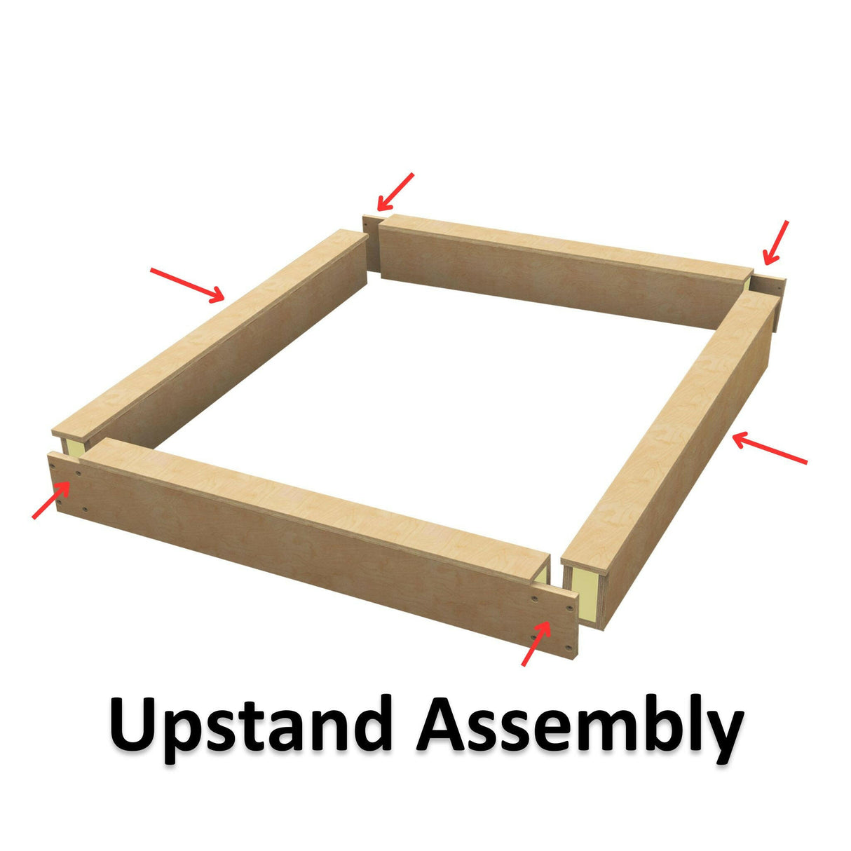 2750 x 3000 mm Insulated Upstand for Roof Lantern.