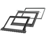 188x140 cm VELUX Pro+ EDWS FFKF08 2000 Tile Flashing with Insulation | Grey Aluminium Finish.