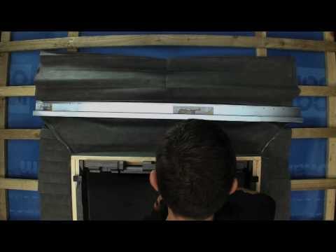 Solin d'ardoise VELUX Pro+ EDL UK10 2100 134x160 cm avec isolation | Finition cuivre
