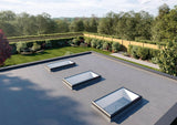 1000 x 1500 mm Brett Martin Electric Opening Flat Roof Skylight.